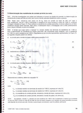 Nbr 15749   malha de aterramento