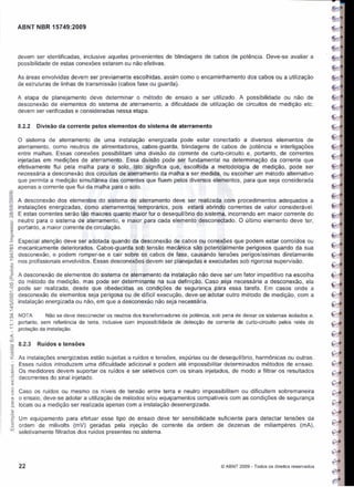 Nbr 15749   malha de aterramento