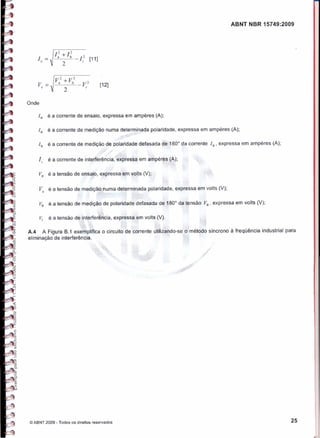 Nbr 15749   malha de aterramento