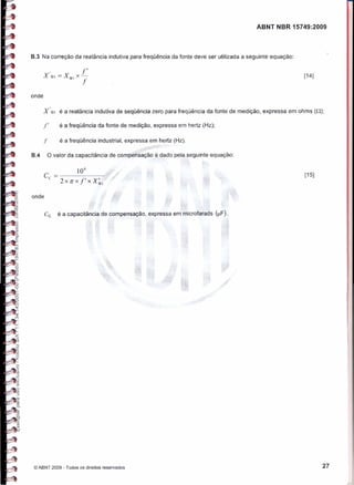 Nbr 15749   malha de aterramento