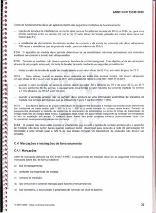 Nbr 15749   malha de aterramento