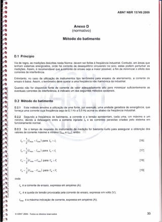 Nbr 15749   malha de aterramento