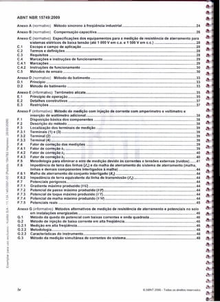 Nbr 15749   malha de aterramento