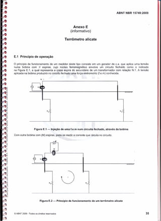 Nbr 15749   malha de aterramento