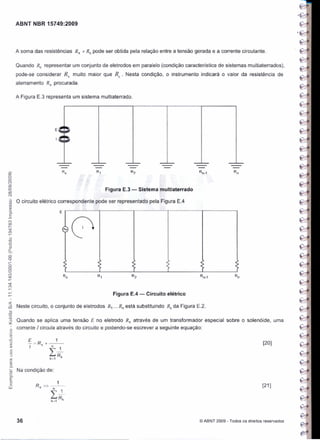 Nbr 15749   malha de aterramento