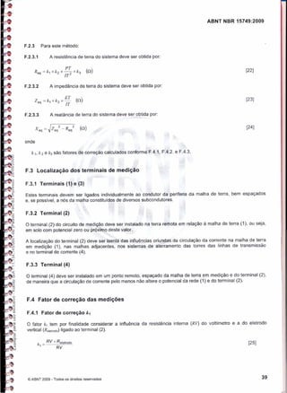 Nbr 15749   malha de aterramento