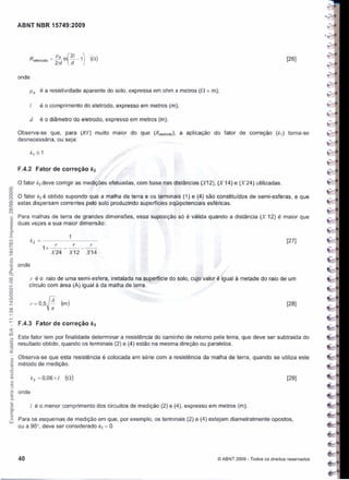 Nbr 15749   malha de aterramento