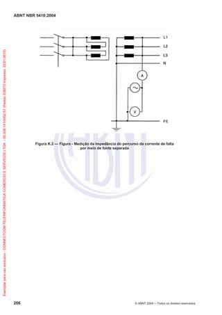 Exemplar para uso exclusivo - CONNECTCOM TELEINFORMATICA COMERCIO E SERVICOS LTDA - 00.308.141/0002-57 (Pedido 208272 Impresso: 22/01/2010)

ABNT NBR 5410:2004

Figura K.2 — Figura - Medição da impedância do percurso da corrente de falta
por meio de fonte separada

206

© ABNT 2004

Todos os direitos reservados

 