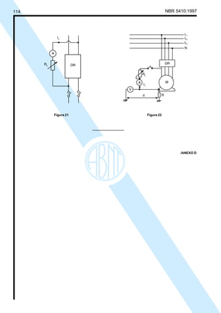 114 NBR 5410:1997
Figura 21 Figura 22
/ANEXO D
Licença de uso exclusivo para Petrobrás S/A
Cópia impressa pelo Sistema Target CENWeb
 