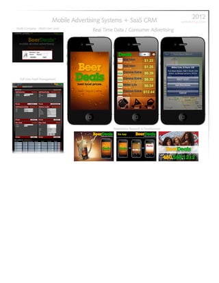iPhone Consumer + Web Services Mobile App Nathaniel Adam Briggs