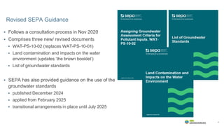 14:30 An Industry Perspective on Applying SEPA’s Updated Guidance to ...