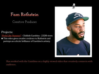 Mock Production Pitch - 