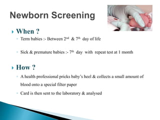 Newborn screening | PPTX
