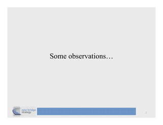 Some observations…
S     b     ti




                     2
 