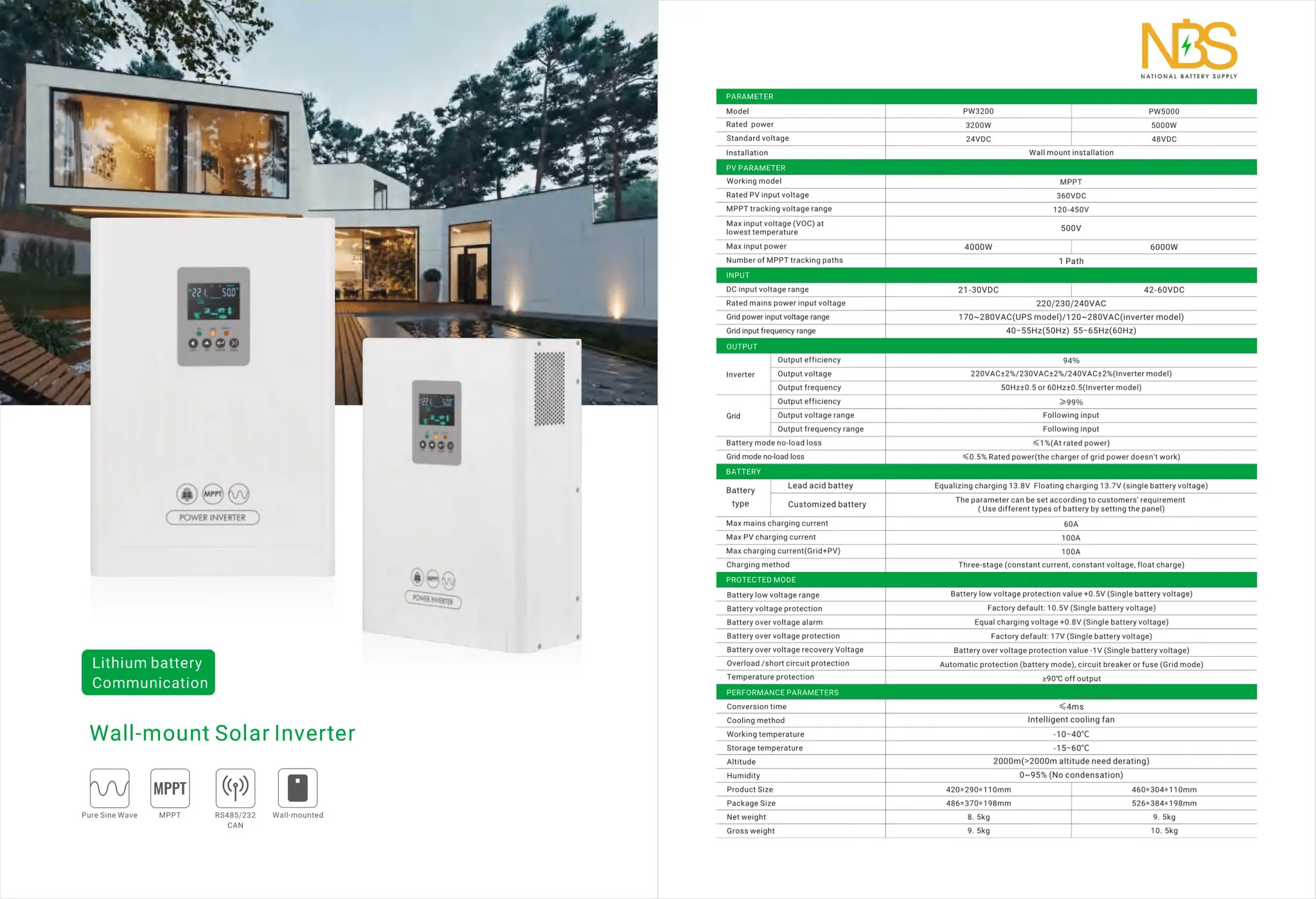 NBS Energy Storage Product Catalog PDF Consumer Electronics