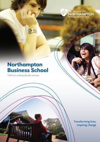 Northampton
Business School
Full-time undergraduate courses
 