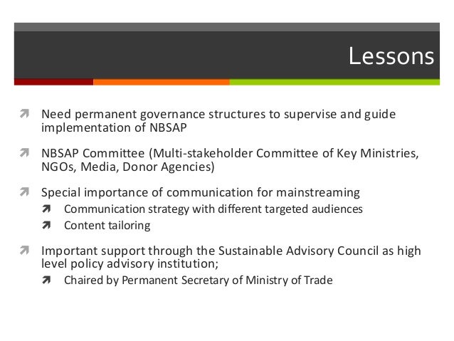 Namibia biodiversity strategy and action plan
