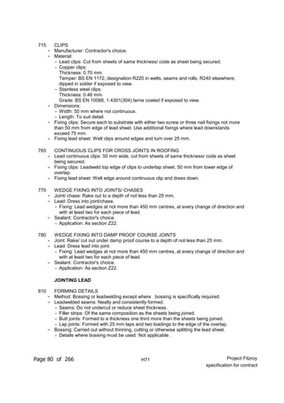 Nbs specification (updated for contract) | PDF