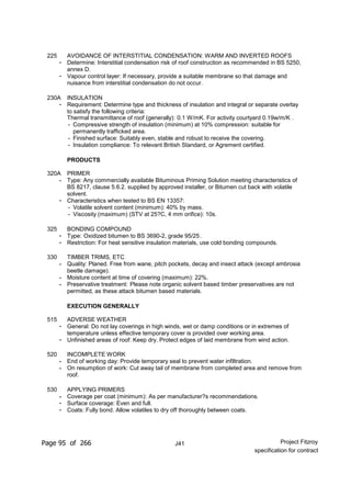 Nbs Specification Example Pdf Nbs specification (updated for contract) | PDF