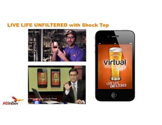 LIVE LIFE UNFILTERED with Shock Top
 Shock Top Brewmaster Video




             Fox News San Diego On-Air Prank
 