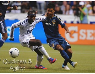Quickness &
Agility?
 