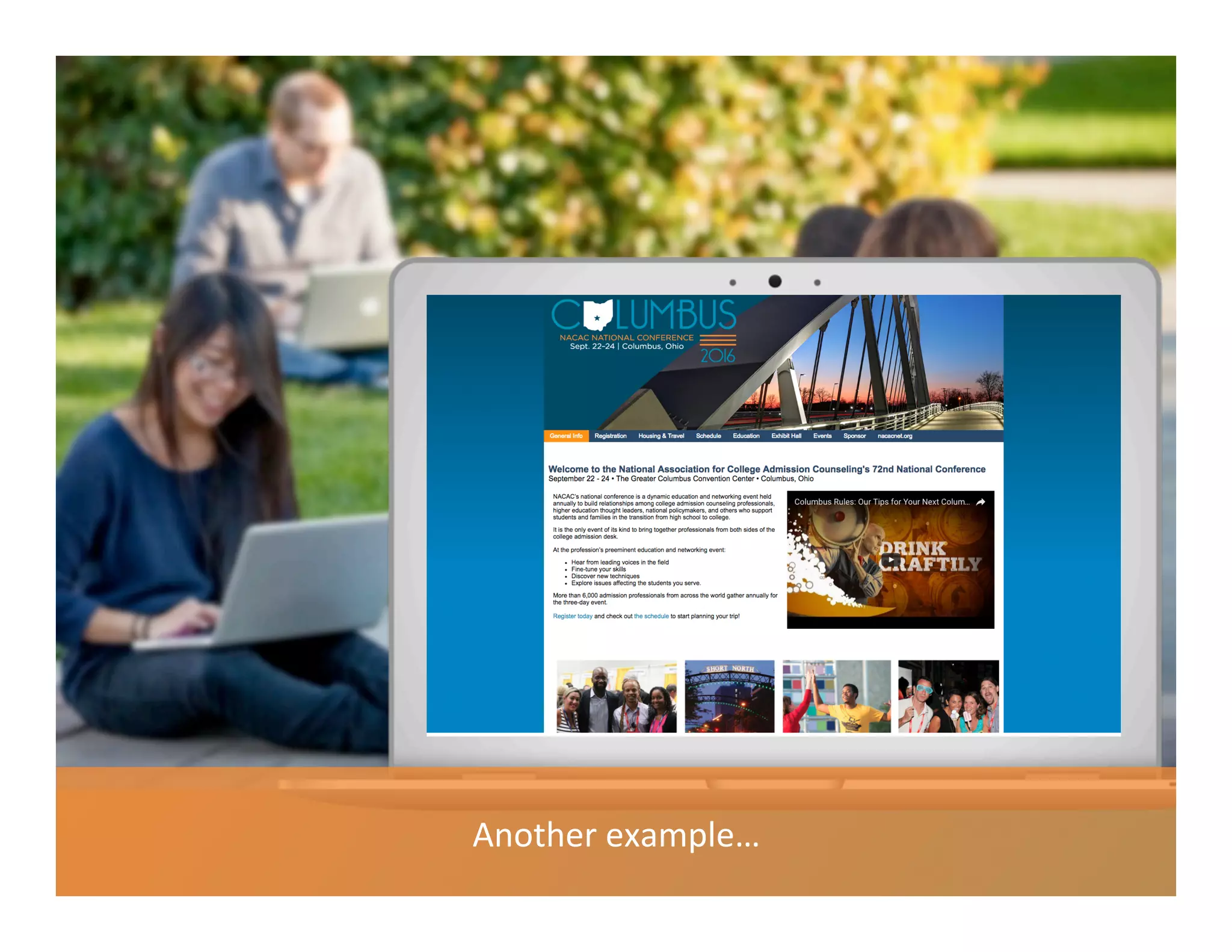 Another	
  example…	
  
 