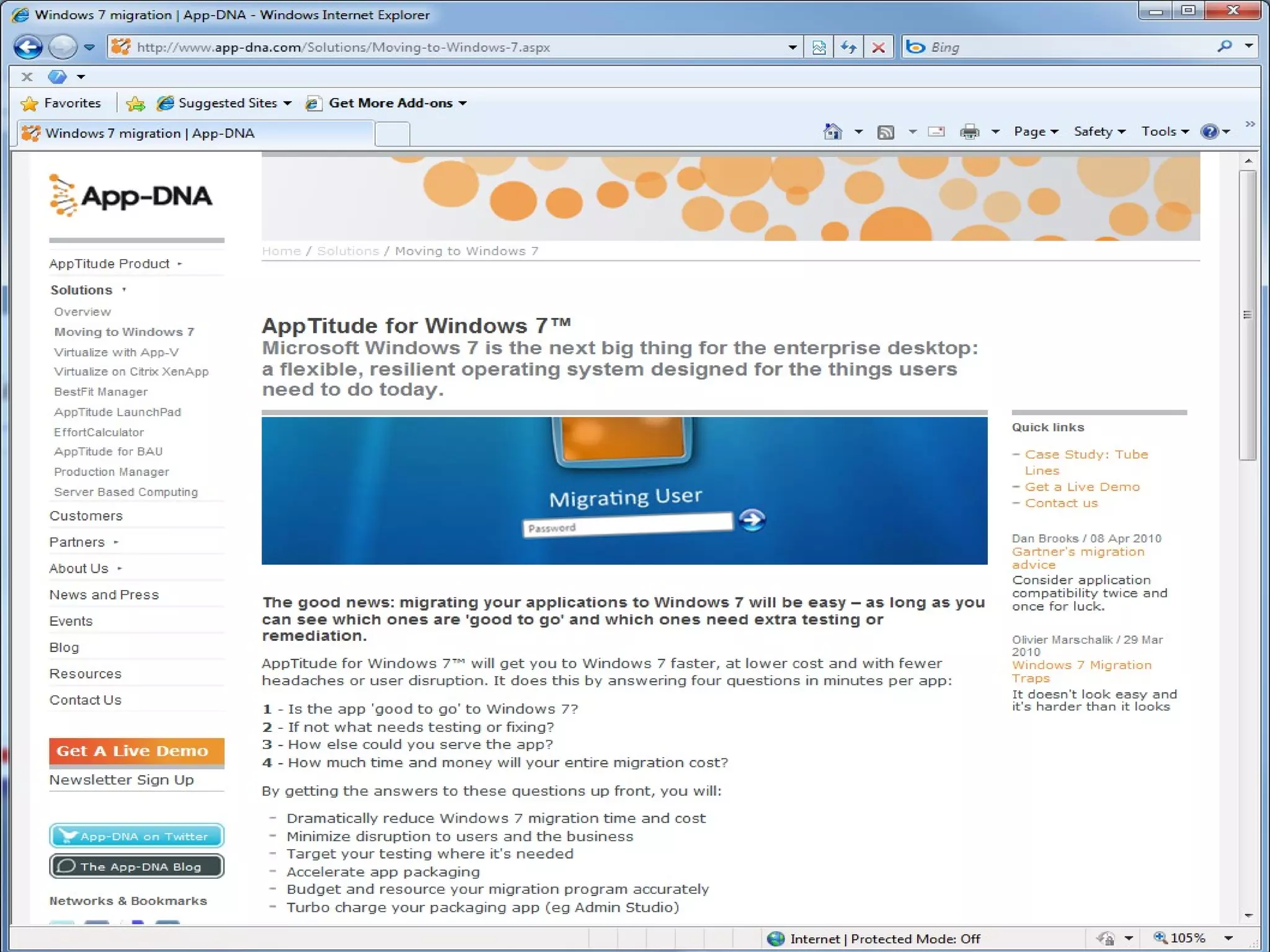 Windows 7 Application Compatibility 