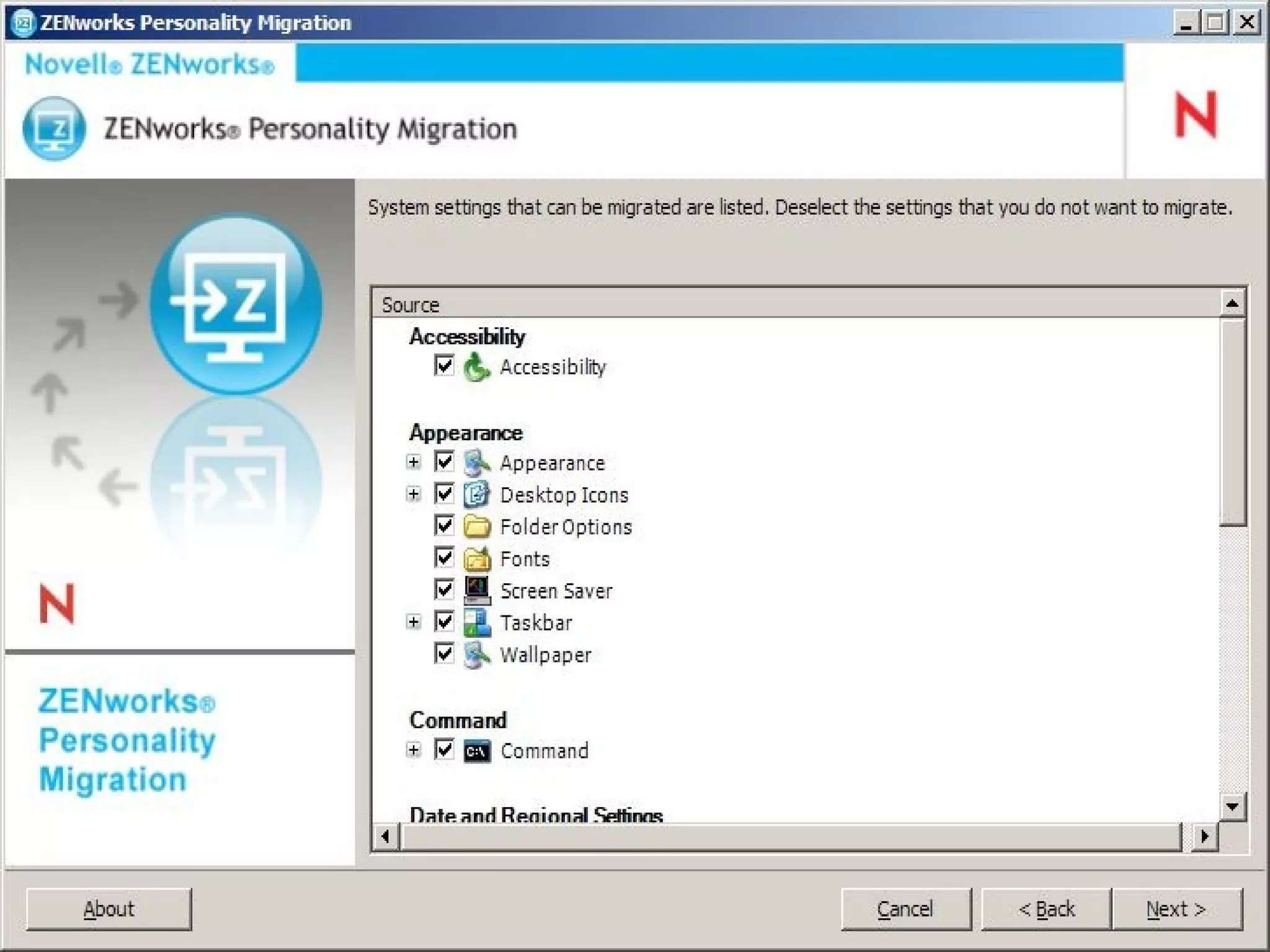 Personality Migration 