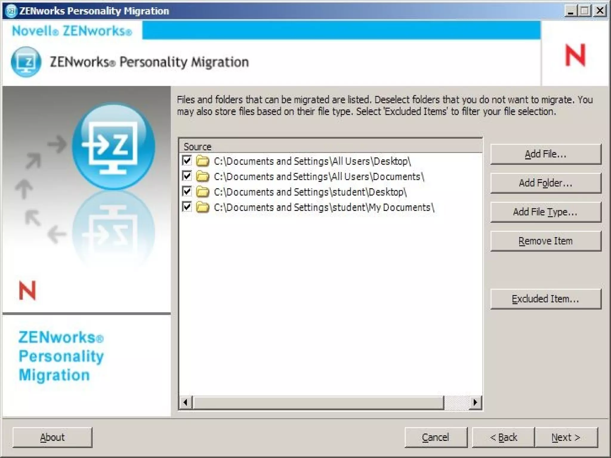 Personality Migration 