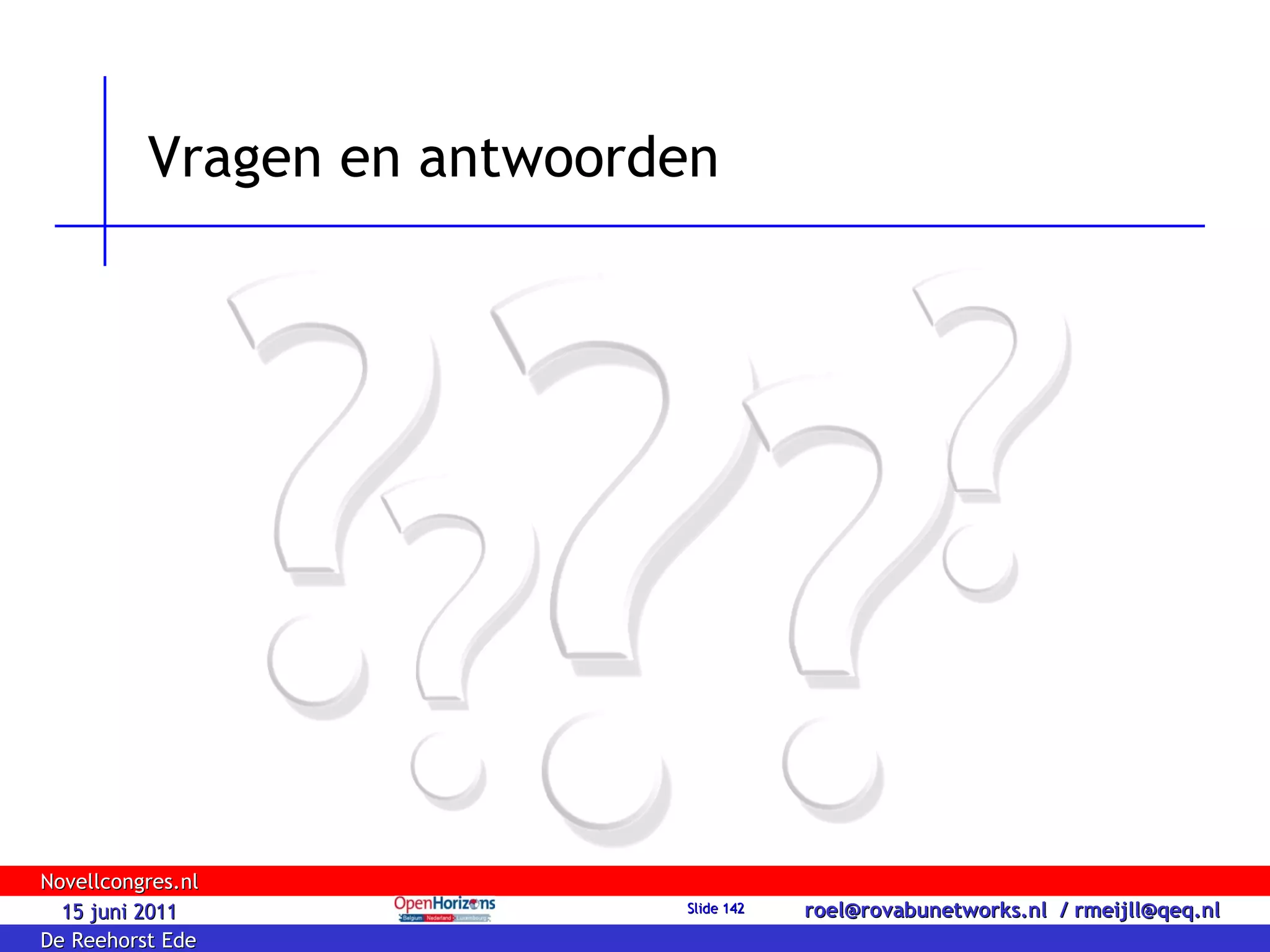 Vragen en antwoorden 