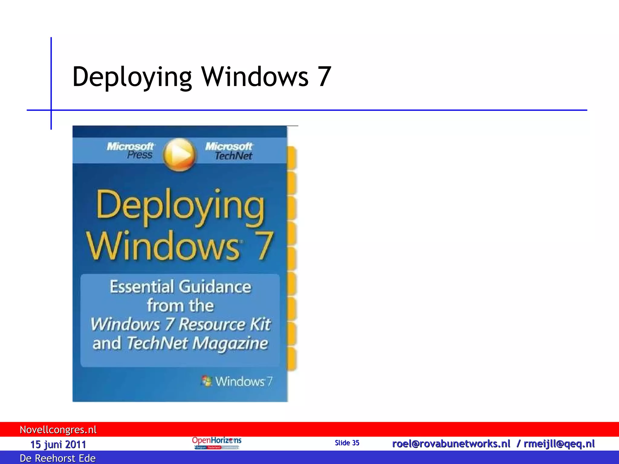 Deploying Windows 7 