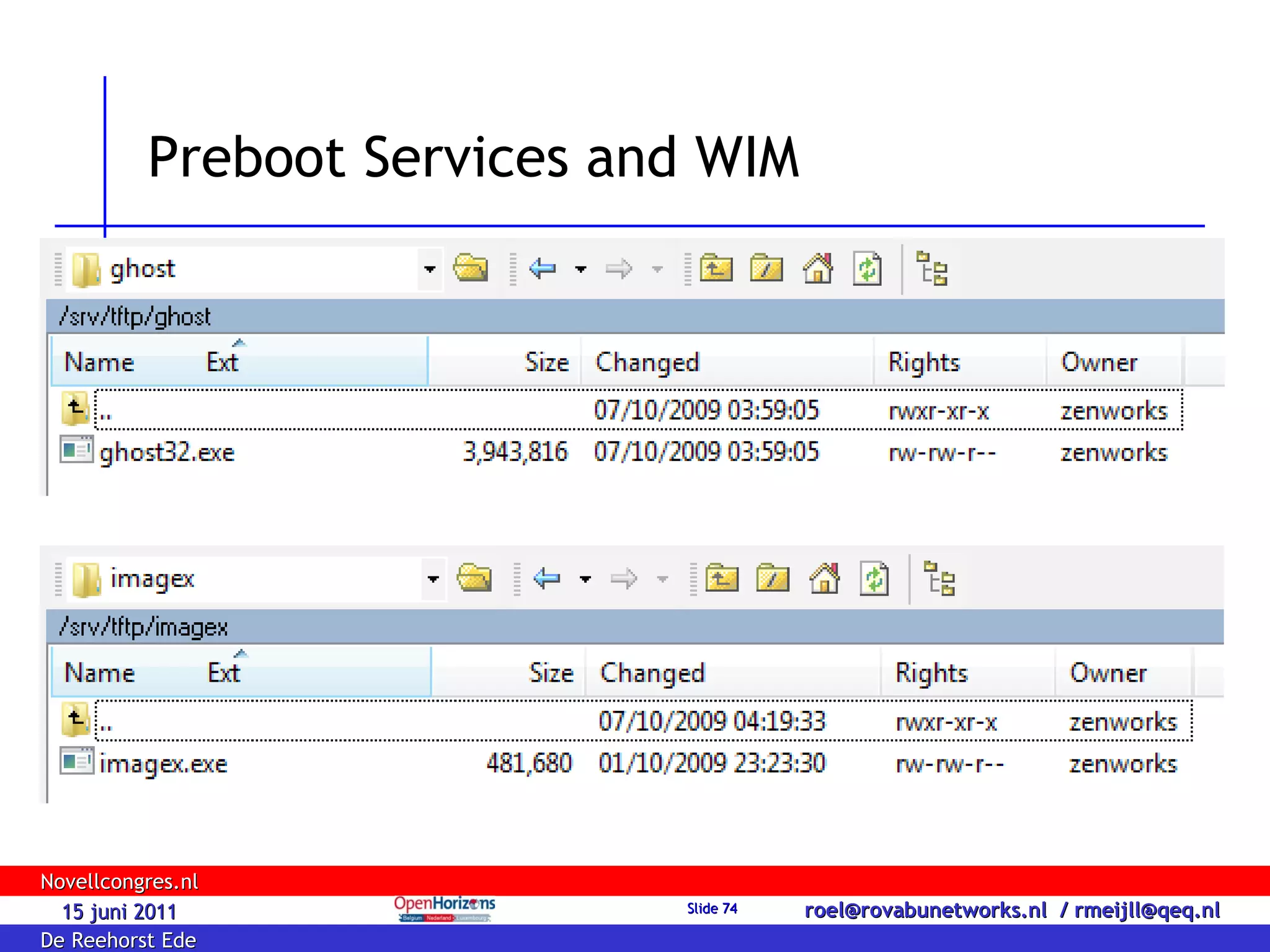 Preboot Services and WIM 