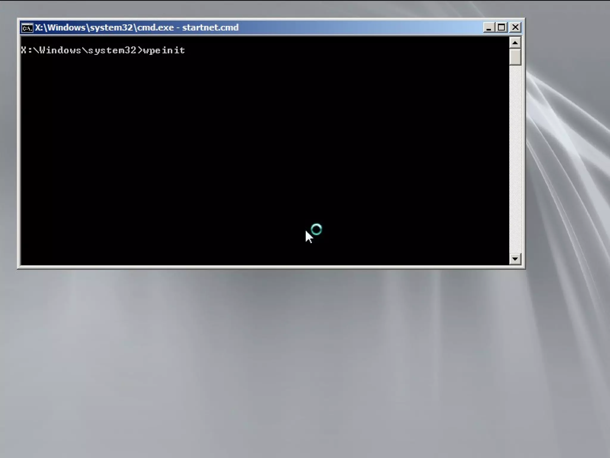 Preboot Services and WIM 