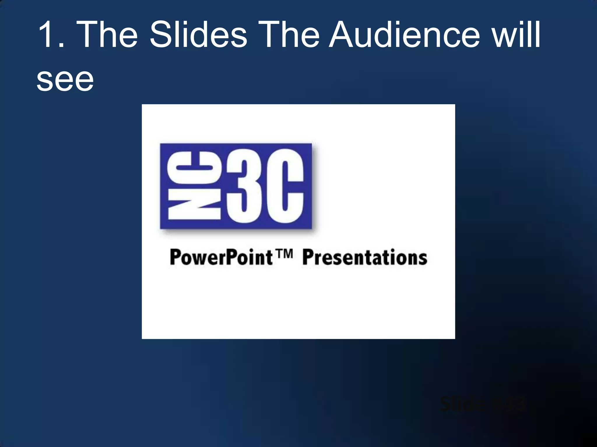 NC3C PowerPoint Presentations
