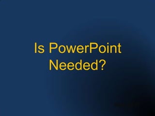NC3C PowerPoint Presentations