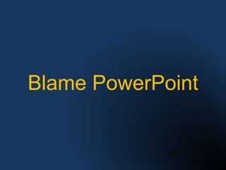 NC3C PowerPoint Presentations