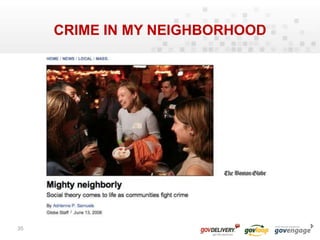 65% feel it is easier today than five years ago to keep up with information about their community (vs. 47% of non-mobile connectors)