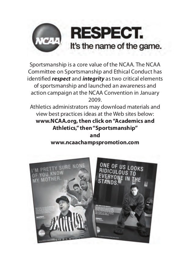 NCAA Rules 2010-2011