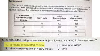NCAE SCIENTIFIC ABILITY | PPSX