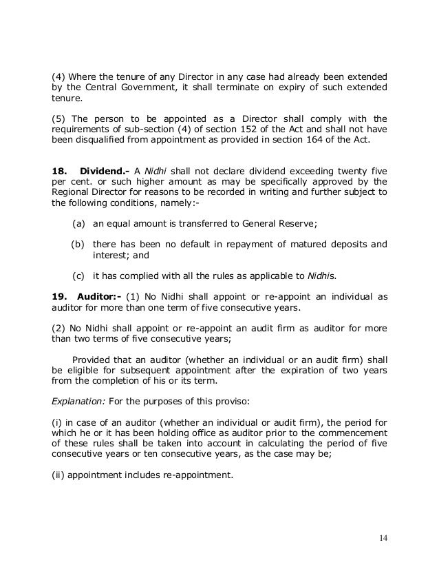 Nca rules chapter26