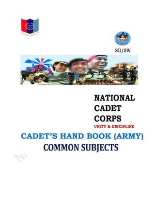 CADET’S HAND BOOK (ARMY)
 