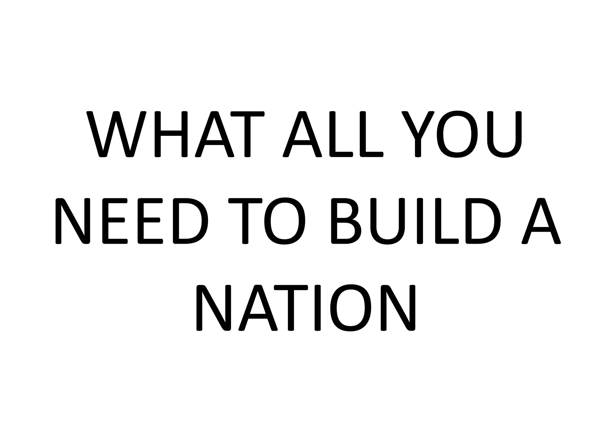 Ncc and nation building | PPT