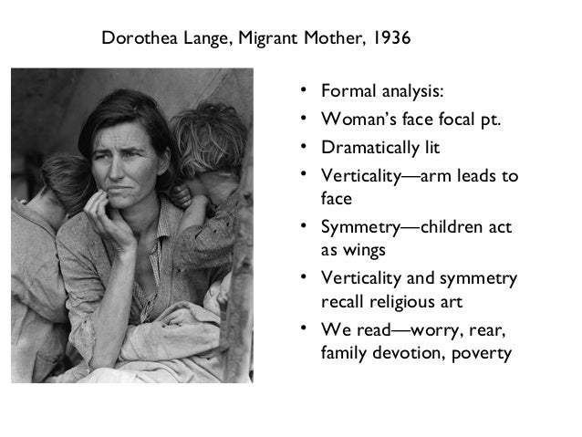 Migrant mother life on a timeline picture