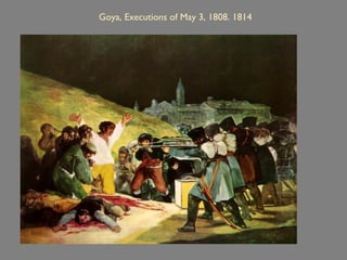 Goya, Executions of May 3, 1808. 1814
 