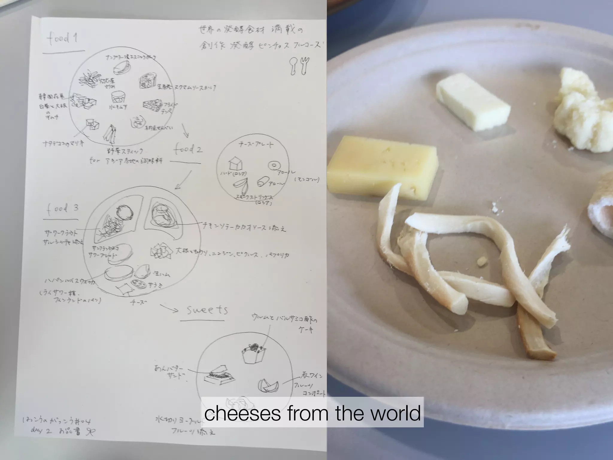 cheeses from the world
 