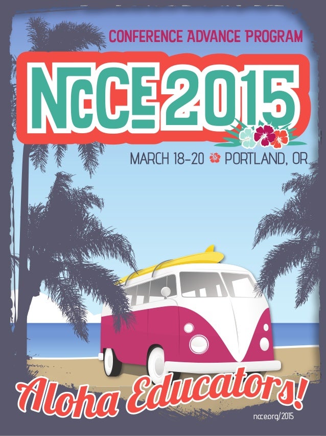 NCCE 2015 Advanced Program