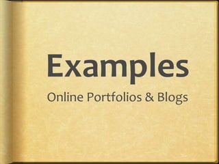 Artifacts represent integration of technology in one curriculum area (i.e., Language Arts) 