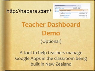 organized thematically (in web pages or wiki)