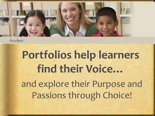 What do they show about my learning? 