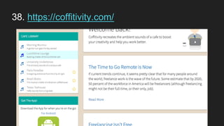 38. https://coffitivity.com/
 